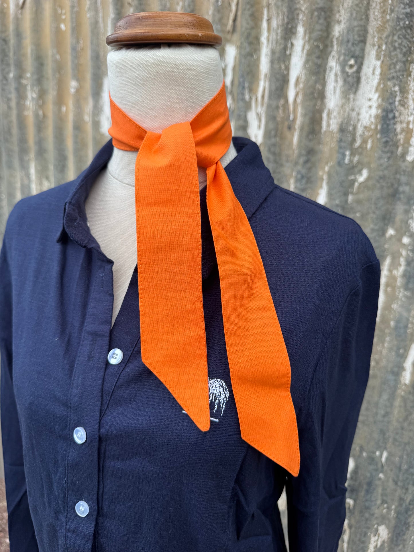 Orange Necktie