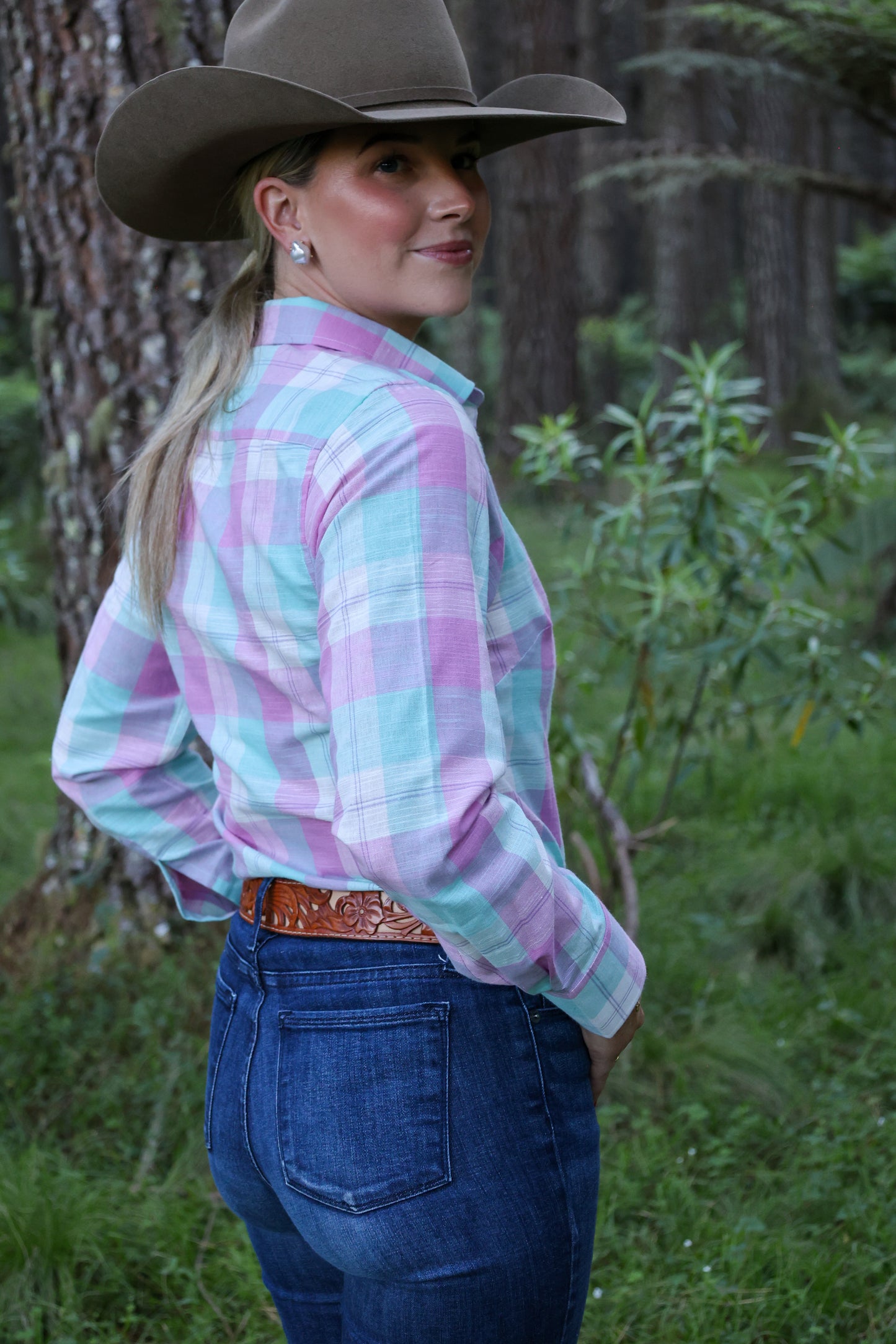 ‘Sadie’ Pink & Teal