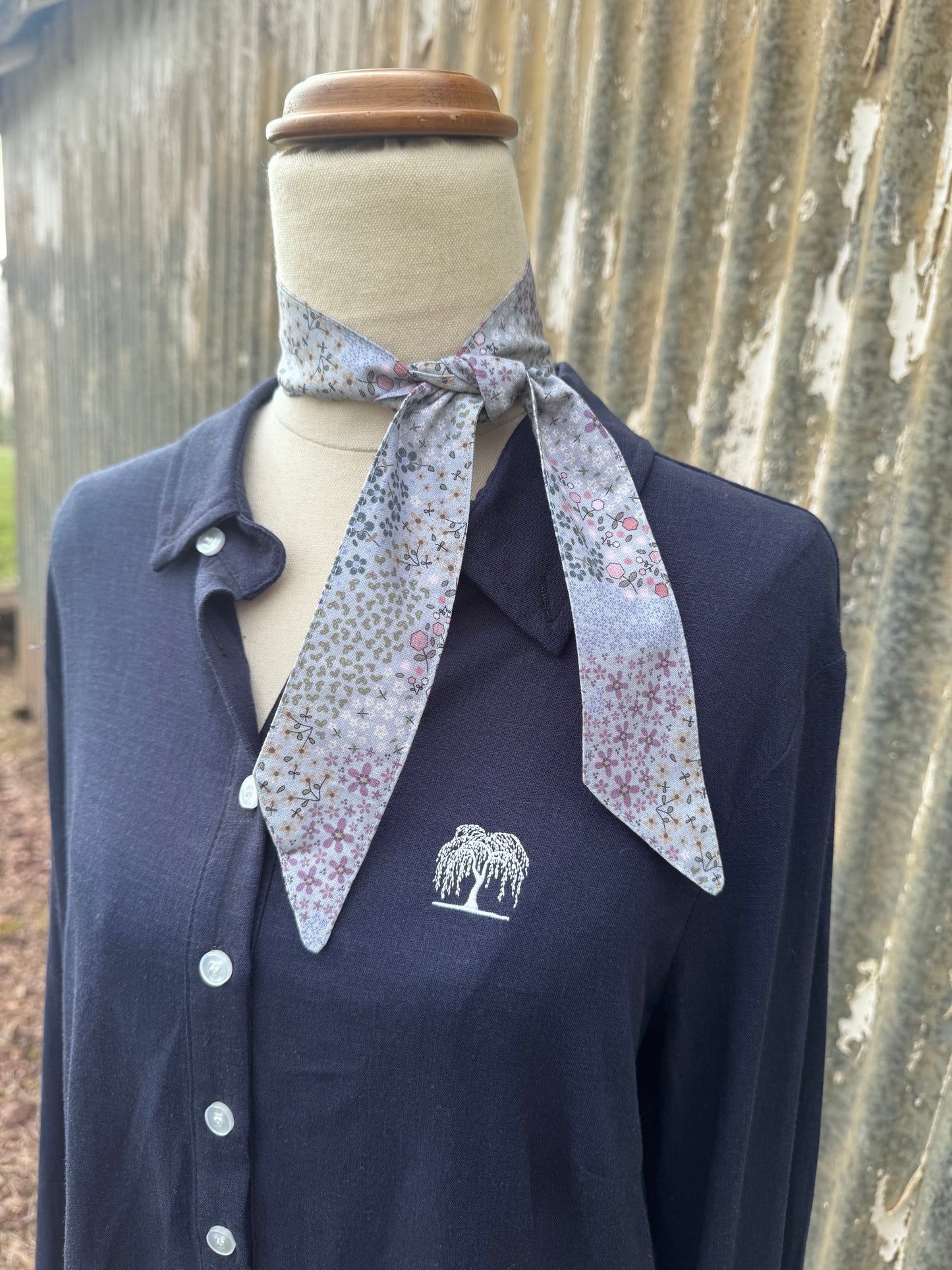 Purple Pattern Necktie
