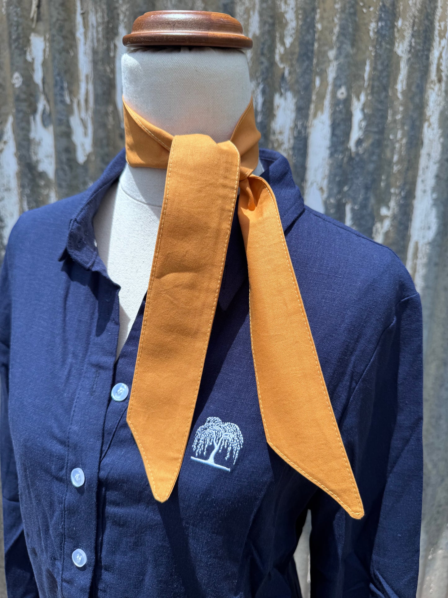 Pale Orange Necktie