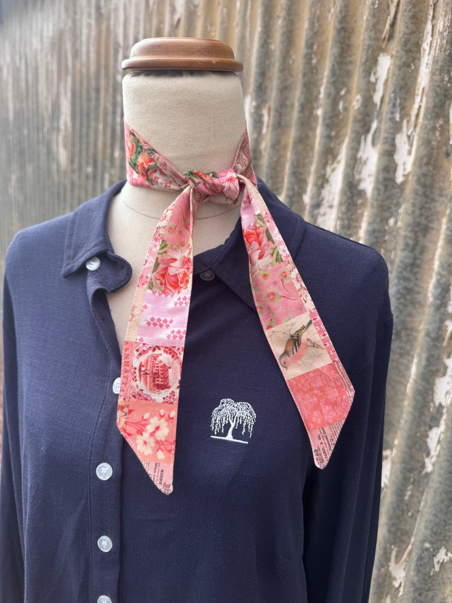 Pink Pattern Necktie