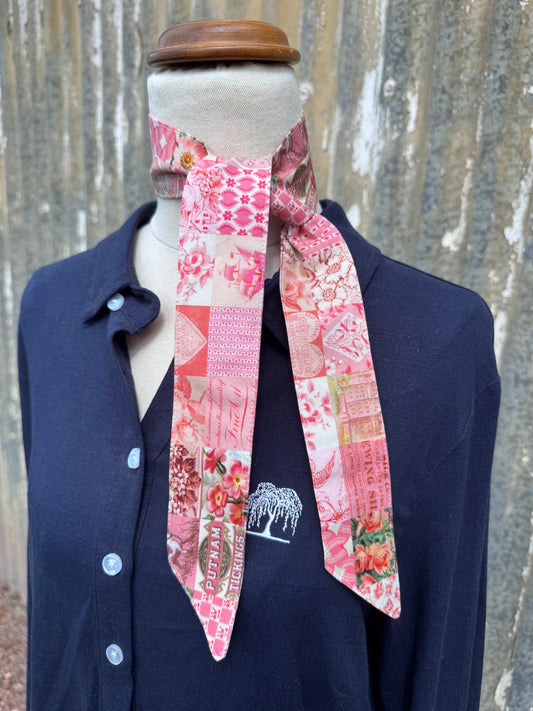 Pink Pattern Necktie